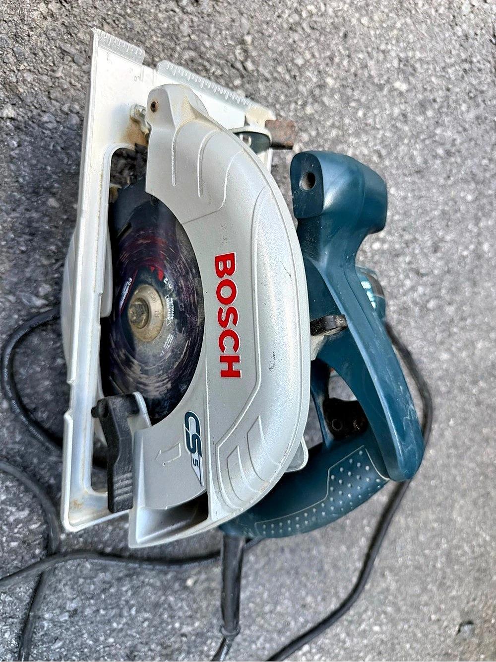 Bosch CS5 Circular Saw Blue & Gray